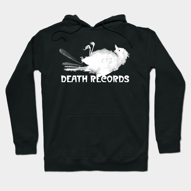 Death Records Hoodie by MindsparkCreative